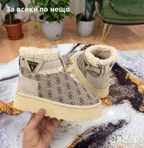 Guess Дамски Меки Топли Зимни Боти Гес - Налични Различни Цветове Код E1131, снимка 10 - Дамски боти - 52658331