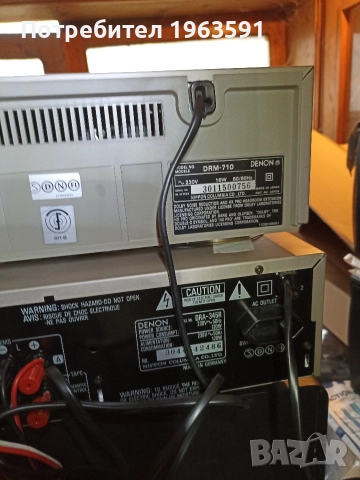  сет DENON касетен дек и ресивър, снимка 11 - Декове - 52691748