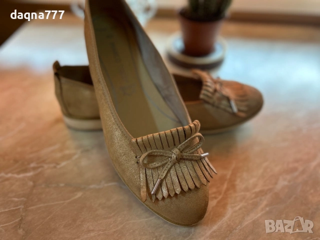Дамски обувки балеринки/ мокасини Marco TozzI, снимка 5 - Дамски ежедневни обувки - 53900434