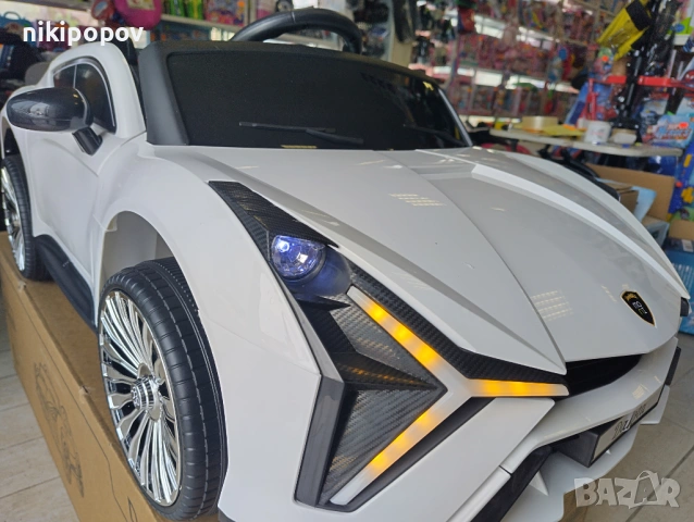 PORSCH Акумулаторна кола DAKOTA бял, снимка 2 - Коли, камиони, мотори, писти - 53849136