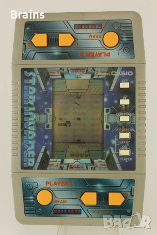 1986 CASIO SPACE INVADER Ретро Детска Конзола За 2-ма Играчи, снимка 2 - Други игри и конзоли - 53130394