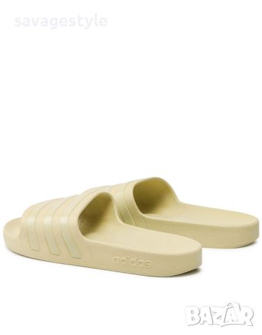 Мъжки чехли ADIDAS Adilette Aqua Slides Beige, снимка 4 - Джапанки - 45760173