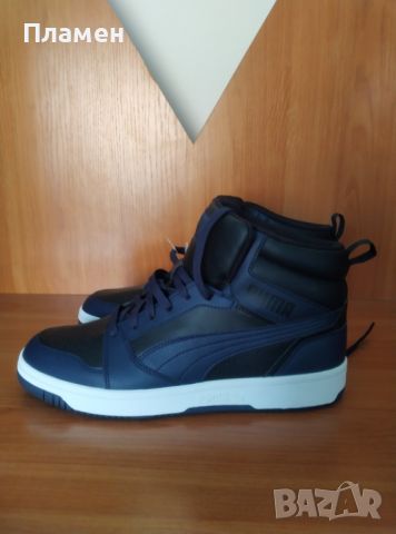 Мъжки кецове Puma Rebound V6 high-top sneakers сникърси, 44 номер, снимка 2 - Кецове - 46596670