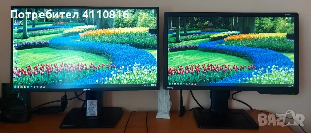 Монитор BenQ XL2411Z – 144Hz, 1ms, отлично състояние, оригинална кутия + 3D очила, снимка 2 - Монитори - 53719167