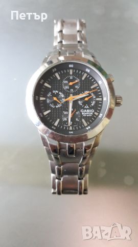 CASIO EDIFICE часовник, снимка 3 - Мъжки - 46647001