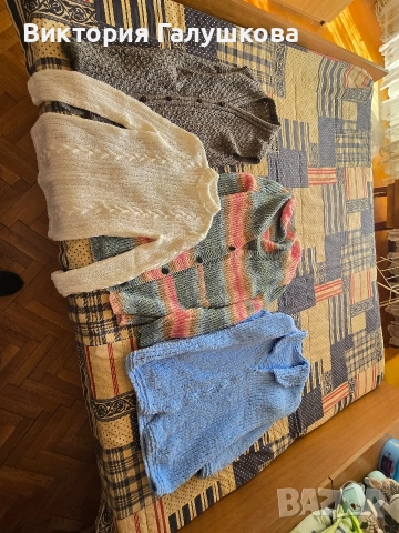 10бр плетени жилетки/пуловери/елек, снимка 2 - Жилетки - 52965671