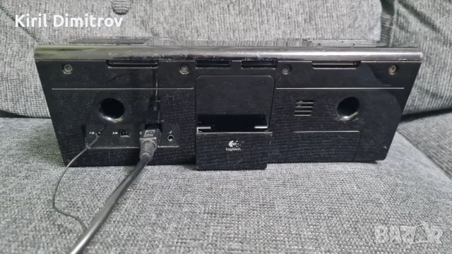 Logitech FM/AM цифрово радио/часовник/будилник, снимка 7 - Радиокасетофони, транзистори - 52732291
