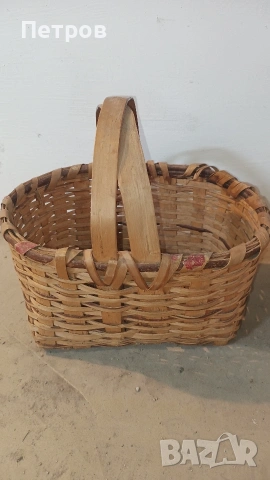 Продава плетени кошници, плетен панер от старо време., снимка 9 - Декорация за дома - 41775692