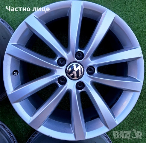 Продавам 4бр 17-ки джанти за Фолксваген Пасат, Голф, Туран, Тигуан , снимка 5 - Гуми и джанти - 54125997