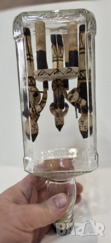 Ръчно изработени бутилки - подарък,декорация,сувенир., снимка 9 - Други - 53475625