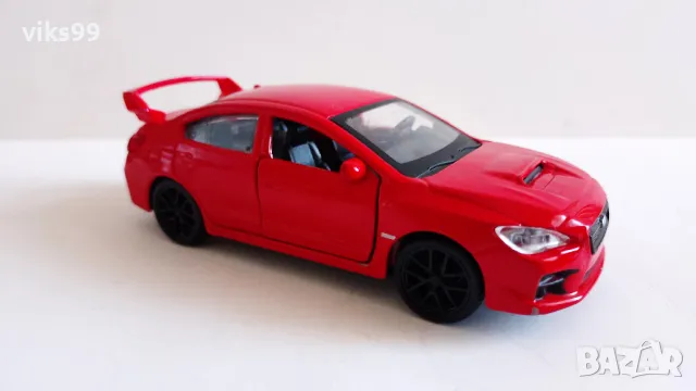 Subaru WRX STI 2017 Maisto - Мащаб 1:40, снимка 6 - Колекции - 47675376