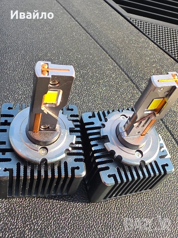 LED Крушки D1S Като Нови, снимка 3 - Части - 53757587