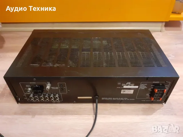 Транзисторен стерео усилвател с вграден тунер JVC RX-301BK
Made in Japan. 130W захранване., снимка 6 - Ресийвъри, усилватели, смесителни пултове - 46875113