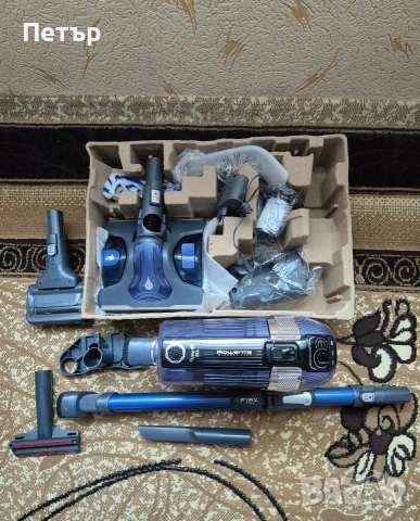 Вертикална прахосмукачка Rowenta X-Force Flex 11.60 с моп, снимка 5 - Прахосмукачки - 53932915