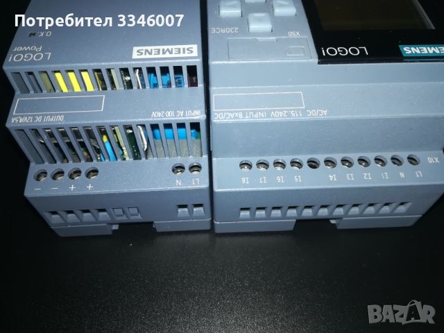 Програмируем логически контролер Simens LOGO BM 230RCE, снимка 3 - Друга електроника - 45384373