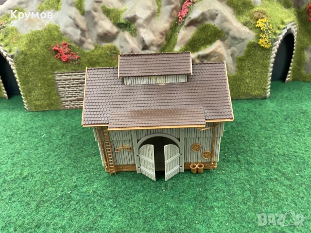 Сгради, гари и инфраструктура за макет на влак диорама H0 1:87 ЖП моделизъм