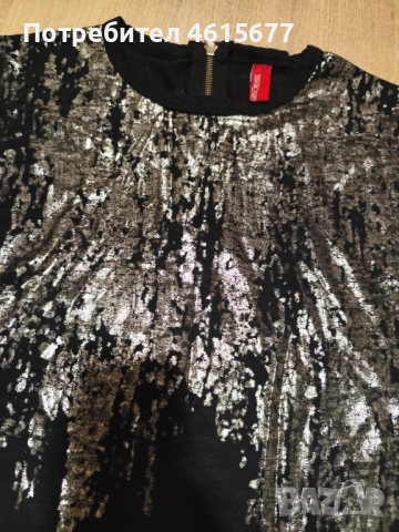 ефектна блузка, снимка 2 - Тениски - 52336621