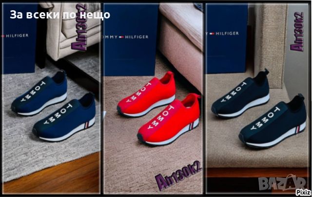 Дамски маратонки Tommy Hilfiger Код D135, снимка 1 - Маратонки - 46414899