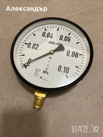 Продавам чисто нови общотехнически МАНОМЕТРИ различни видове ЕВТИНО!, снимка 9 - Резервни части за машини - 53203828