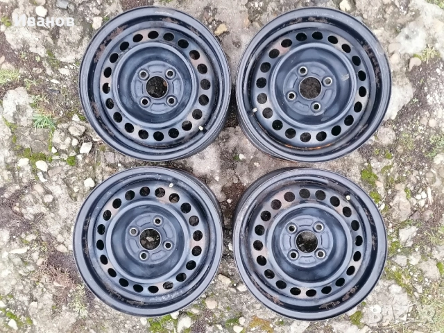 оригинални джанти 14" 4х100 Хонда Джаз , снимка 2 - Гуми и джанти - 52697325