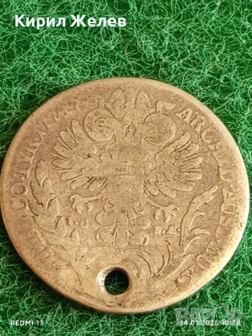 Сребърна монета 20 кройцера 1778г. Мария Терезия Австрия за КОЛЕКЦИЯ 52924, снимка 8 - Нумизматика и бонистика - 53093605