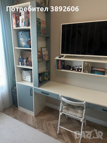 Дизайнерски детски легла със шкафове и стълба | ръчна изработка, снимка 8 - Спални и легла - 53753353