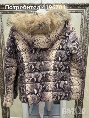 Яке с гъши пух, снимка 2 - Якета - 51936940