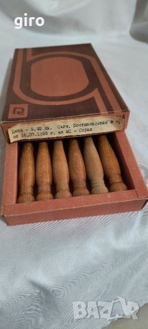 Ретро комплект вилици от соца "Петко Денев", снимка 7 - Антикварни и старинни предмети - 46159303