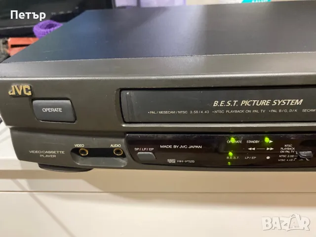 VHS JVC he-p125, снимка 2 - Плейъри, домашно кино, прожектори - 47109868