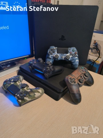 С ГАРАНЦИЯ 1Г Sony PS4 Slim PlayStation 4 PS 4 профилактиран и обслужен, снимка 5 - PlayStation конзоли - 53486265