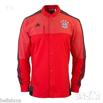 Оригинално мъжко горнище Adidas x F.C. Bayern Munchen, снимка 5 - Спортни дрехи, екипи - 47190020