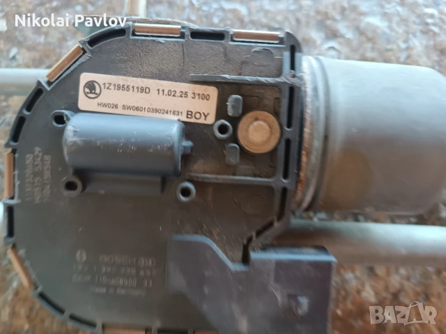 Механизъм чистачки за Шкода Октавия 2 , снимка 3 - Части - 51065309