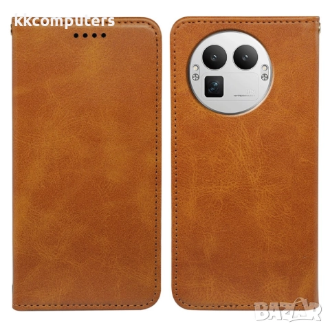 Кожен калъф Портфейл за Realme GT 8 Pro 5G- Телешка текстура, Магнит, 3 сл. за карти, Стойка, вкл. П, снимка 3 - Калъфи, кейсове - 52748082