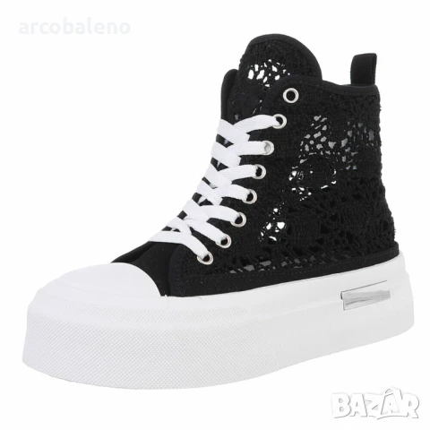 Дамски високи маратонки, 4цвята , снимка 10 - Маратонки - 51292695