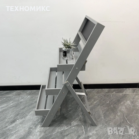 Цветарник на 3 нива , снимка 2 - Градински мебели, декорация  - 53812474