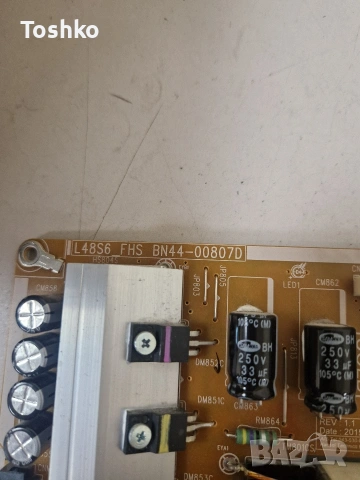 SAMSUNG UE48JU6670S MAIN BN41-02344D BN94-10511J  BN44-00807D TCON BN41-02297A PANEL CY-WJ048HGLVBH, снимка 7 - Части и Платки - 53525387