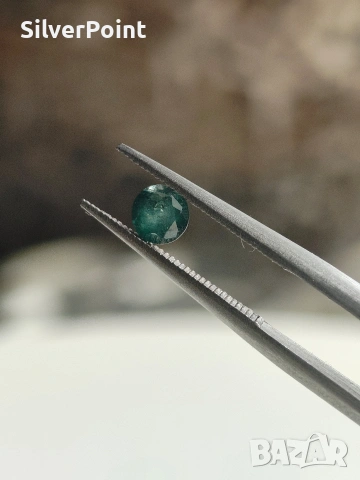 Диамант синьо зелен натурален, снимка 3 - Други - 53333312