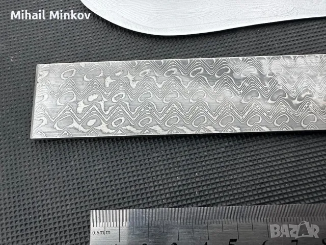 Продавам дамаскова шина с влошка vg10 , снимка 3 - Ножове - 49942759