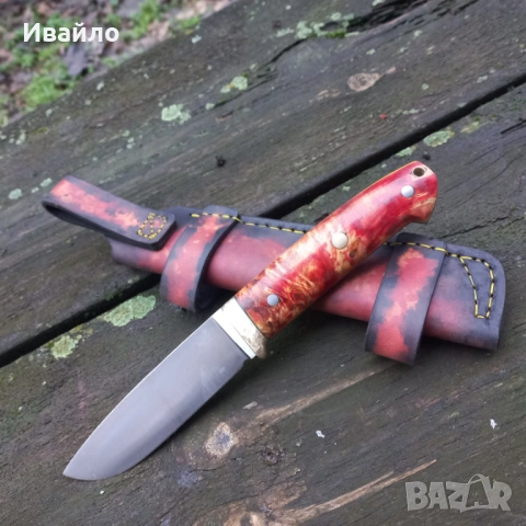 Нож ръчна изработка, снимка 10 - Ножове - 53022559
