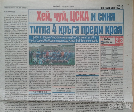 Изрезки статии футбол, снимка 17 - Колекции - 52488176