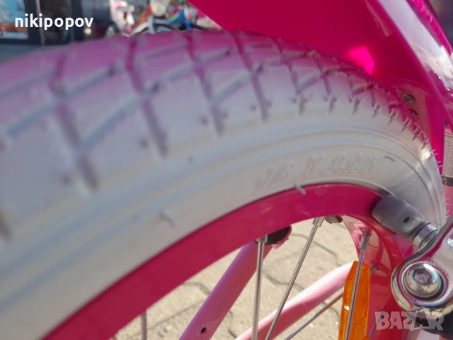 BYOX Велосипед 16" PUPPY розов, снимка 6 - Велосипеди - 53558786