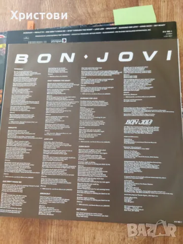 Грамофонна плоча Bon Jovi – Bon Jovi, снимка 3 - Грамофонни плочи - 46839015