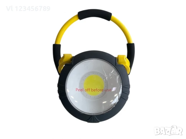 Сгъваем LED работен прожектор с акумулаторна батерия 21V, аварийна работна лампа с USB