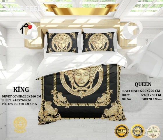 CHANEL ⚜️ VERSACE ⚜️ GUCCI ⚜️ DIOR⚜️ LOUIS VUITTON ⚜️, снимка 7 - Спално бельо - 53341205
