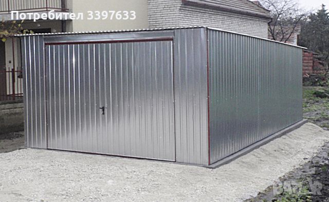 Нов поцинкован метален гараж на промо цена до изчерпване на наличностите!, снимка 3 - Други стоки за дома - 46363717