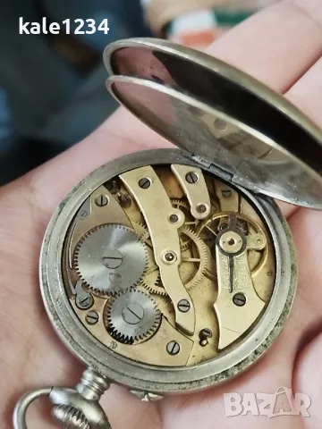 Швейцарски джобен часовник. Vintage pocket watch. Swiss made. , снимка 4 - Антикварни и старинни предмети - 48014240