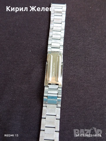 Метална верижка за часовник красив стилен дизайн 38382, снимка 7 - Каишки за часовници - 51195410