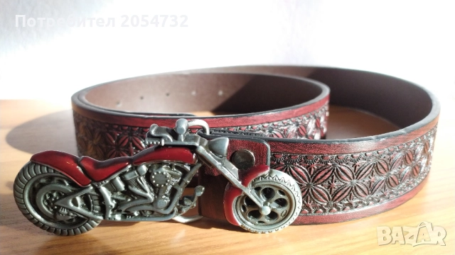 Колан с катарама на мотор, снимка 2 - Колани - 52156746