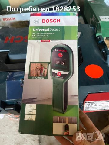 Bosch детектор за напрежение , снимка 1 - Други инструменти - 46346370