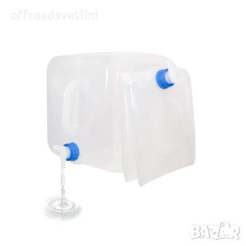 Сгъваема Туба за Вода 15L - С Кранче, Компактна и Удобна, 15 ЛИТРА, снимка 2 - Аксесоари и консумативи - 50824207